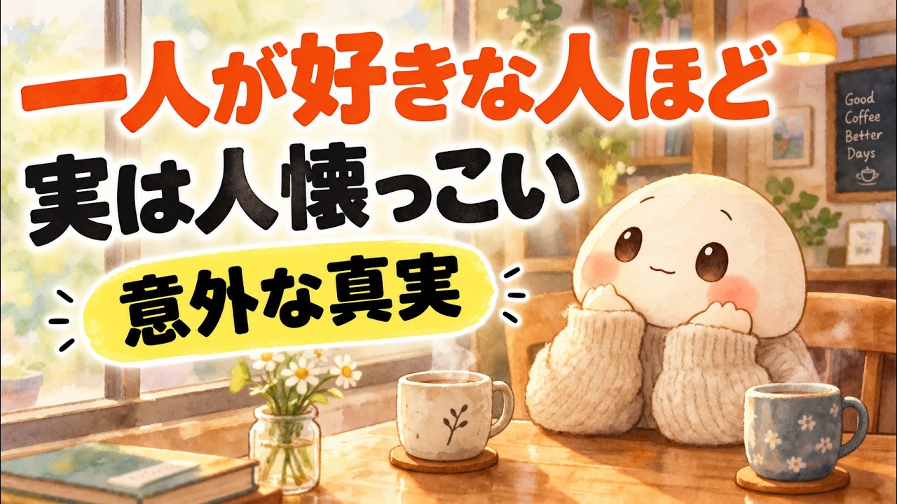 一人が好きな人ほど、なぜか人懐っこく感じる理由