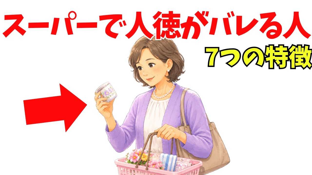 スーパーや100均で自然と信頼が集まる人の「品格の境界線」｜がんばりすぎない小さな所作