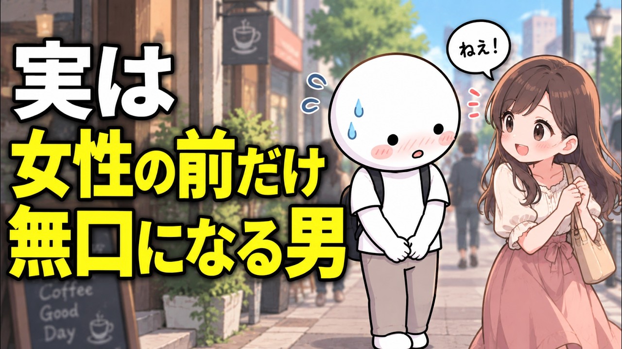 女性の前で内気になるのは弱さではない。会話の負担を減らす3つの工夫