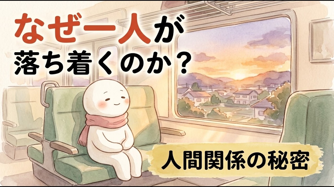 一人の時間を好む人が、人間関係を丁寧に続けるための静かな理由
