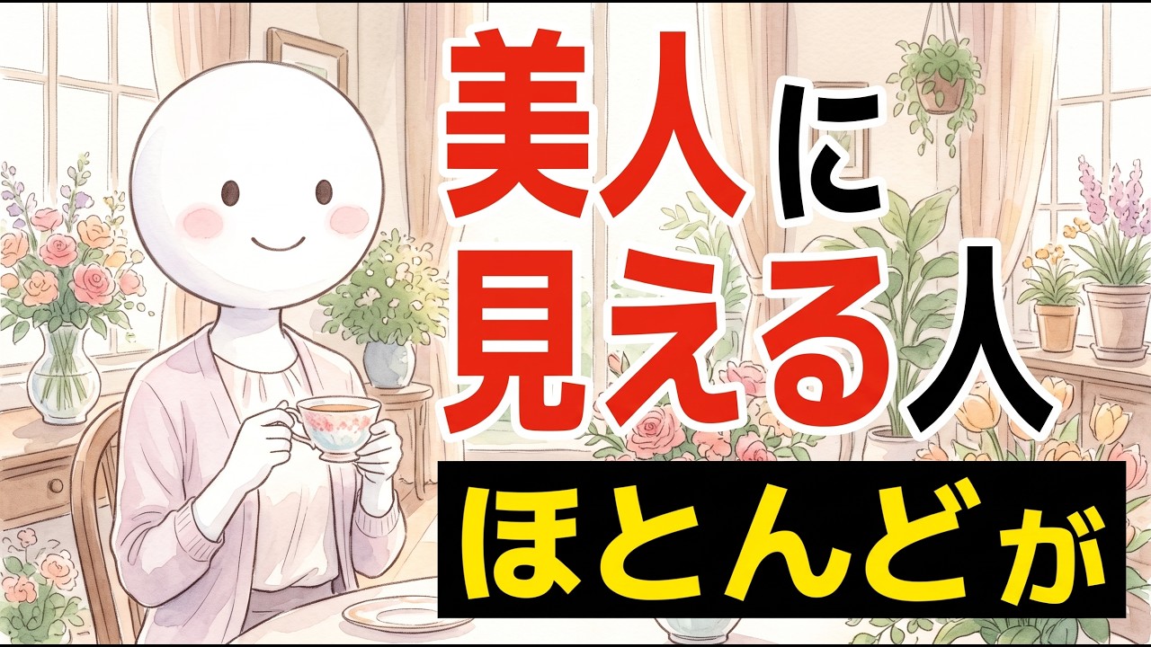 60代で「きれいだな」と目が止まる人の共通点は、顔立ちではなかった