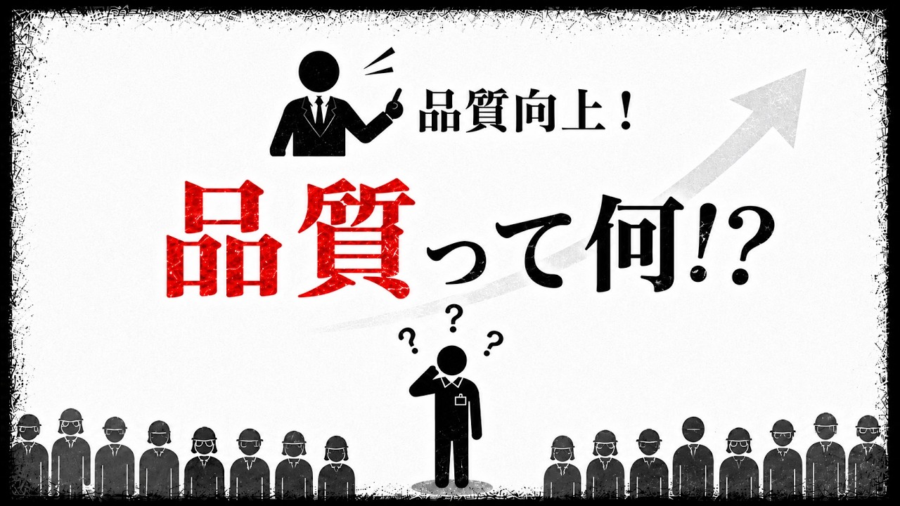 品質とは何か：合格品が社会を疲れさせる理由と、今日からできる要求の整え方