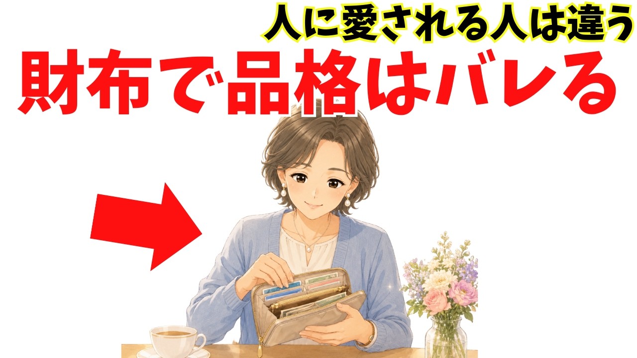 財布にレシートをためる人は、心にも過去をためている？60代からの人間関係とお金の整理