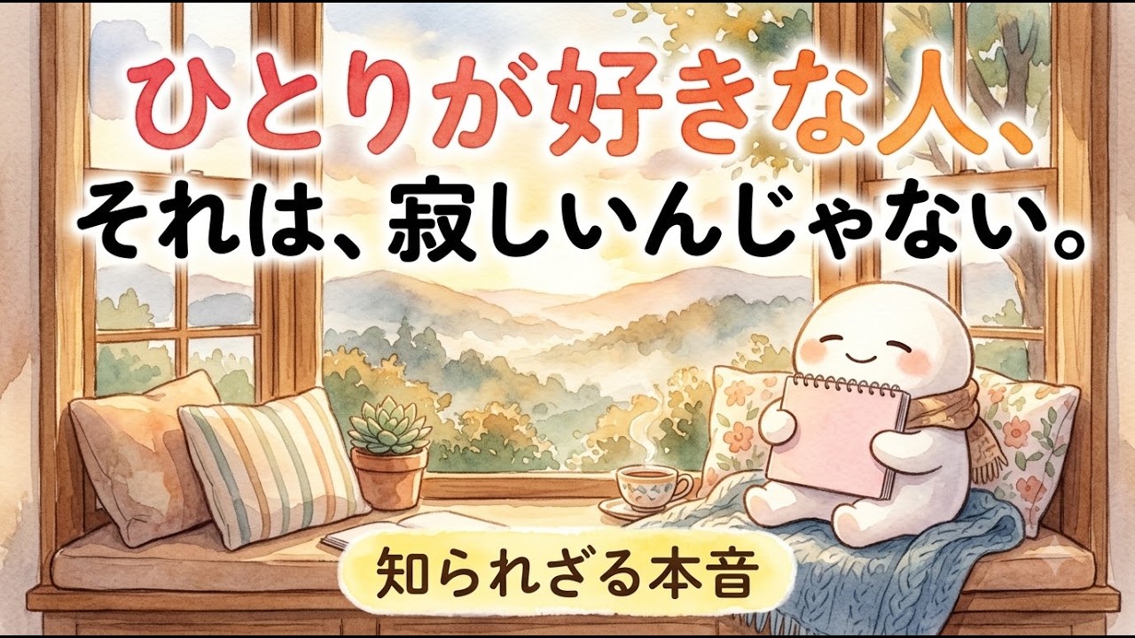 一人の時間を愛する人の8つの心理｜孤独ではなく「ソリチュード」という豊かさ
