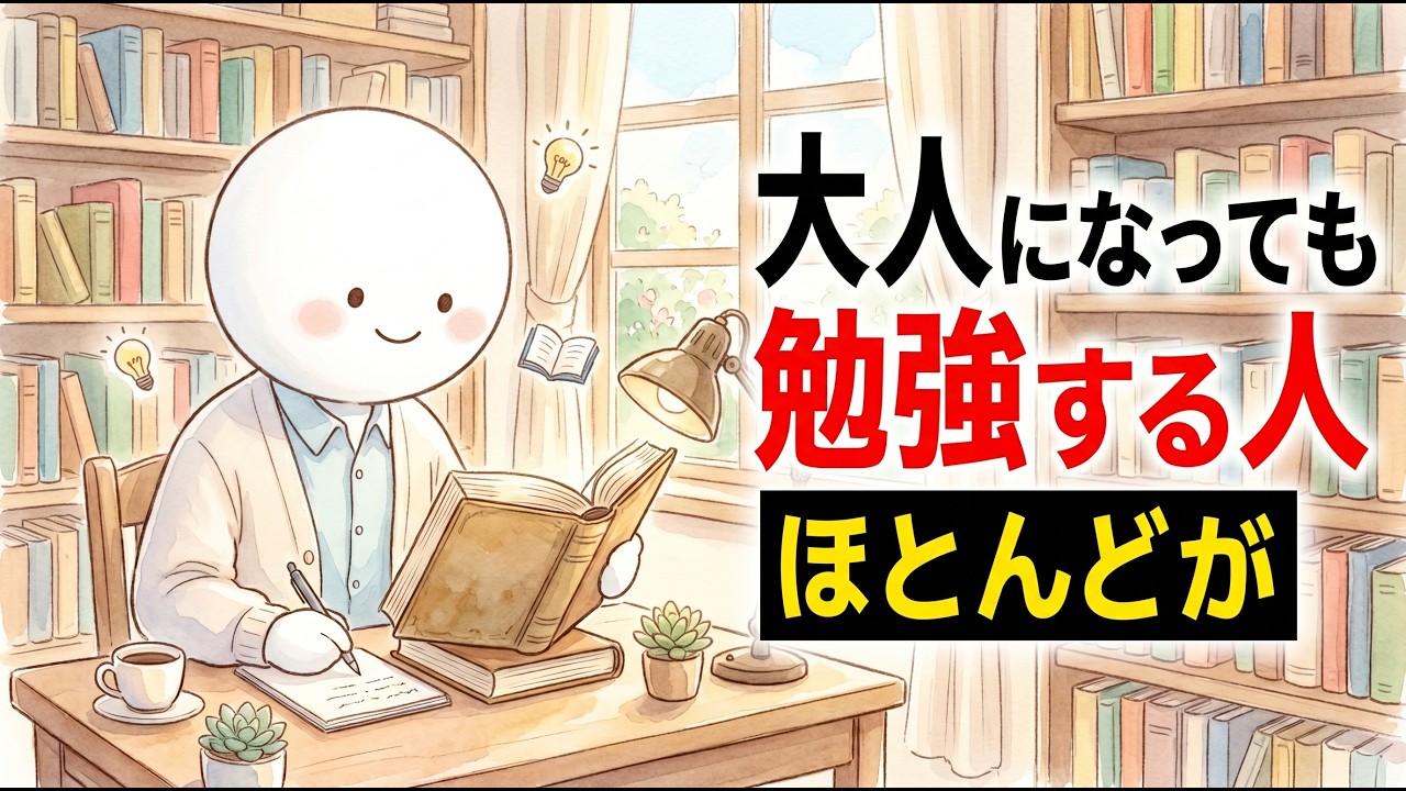 大人になっても学び続ける人の特徴｜やる気に頼らず続く人の考え方