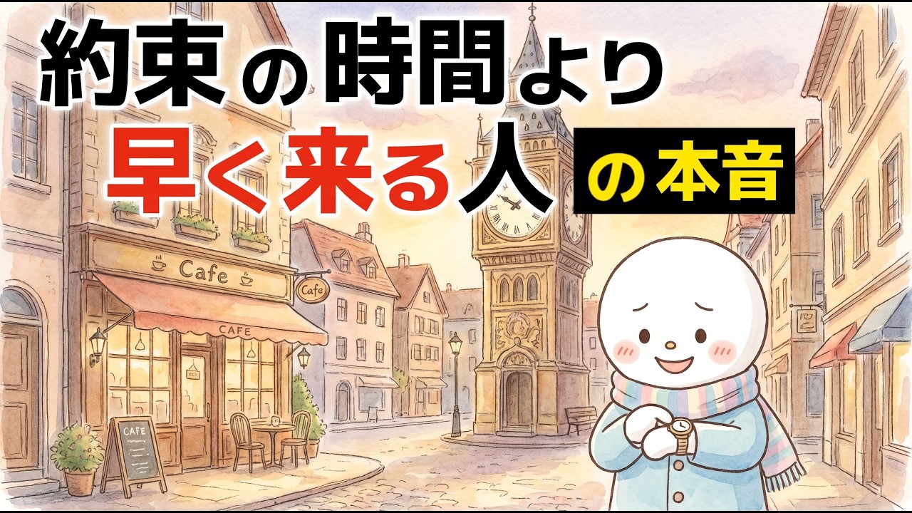 待ち合わせに早く来る人の本音とは？「余裕がある」だけでは説明できない理由