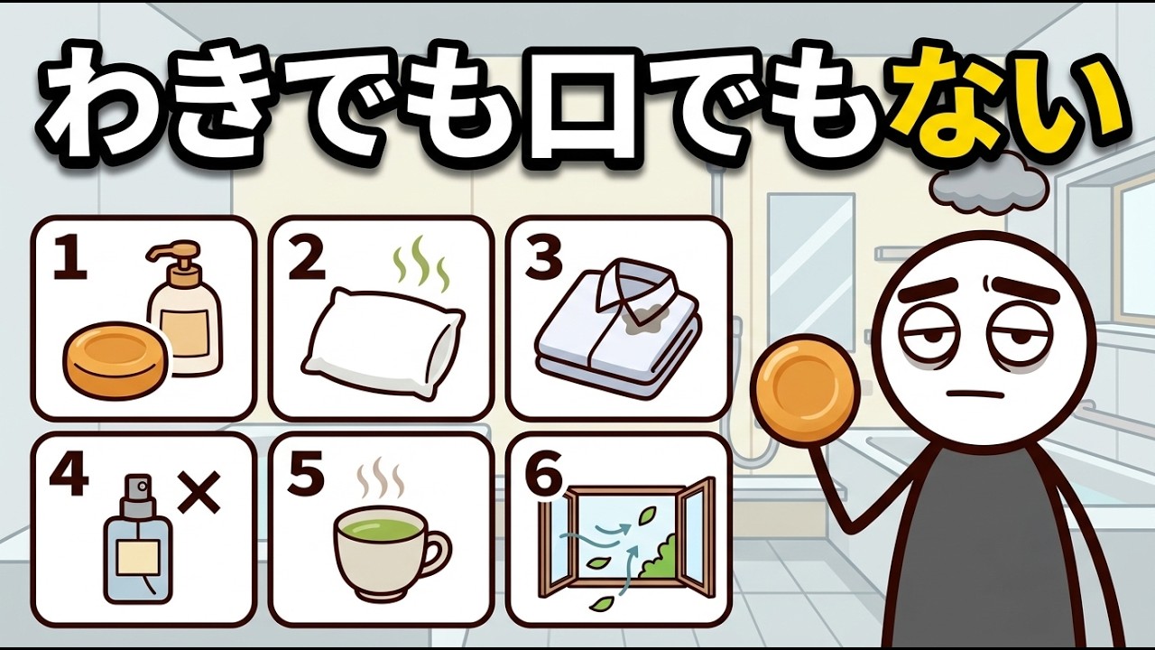 40代からの体臭は「脇」ではなく「首の後ろ」から。加齢臭の原因と今日からできる洗い方