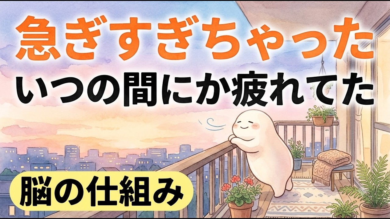 頭の回転が速い人ほど疲れやすい理由——会話・思考・休息に見える脳の癖