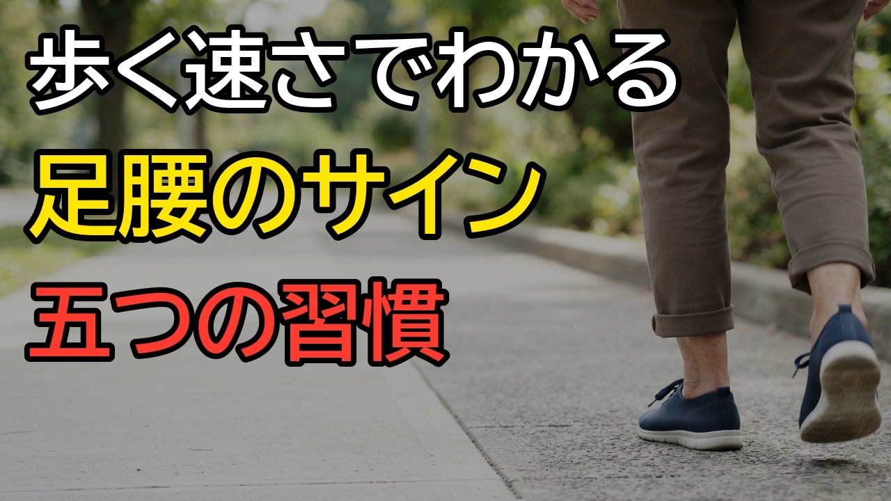 70歳を過ぎても自分の足で歩ける人の4つの共通点——今日から始めるなら「歩幅を広げる」こと