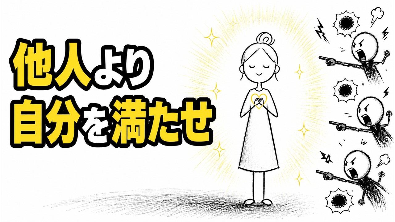 自分を後回しにする人へ｜仕事と人間関係でまず自分を満たす小さな選択