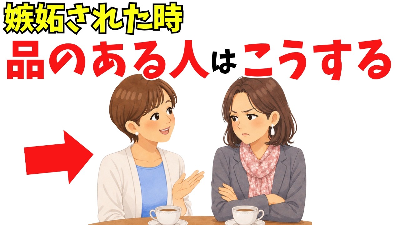 60代で嫉妬されたとき、品のある人が選ぶ接し方——言い返さず、自分を小さくしない