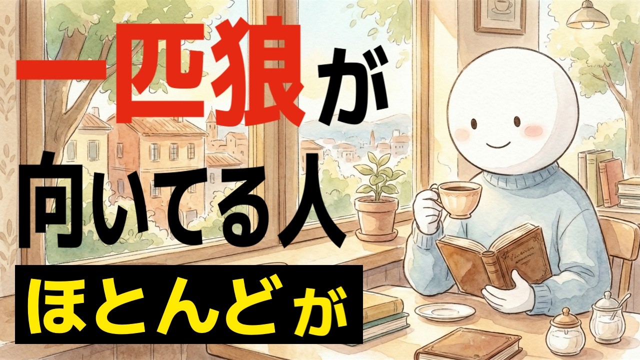 一人が楽だと感じるのはおかしい？ ひとりで動くほうが力を出しやすい人の特徴