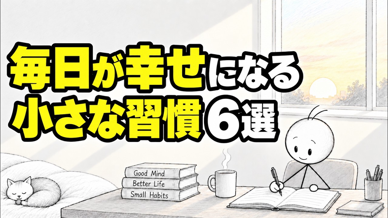 仕事と人間関係で疲れやすい人が、毎日を軽くする6つの小さな習慣