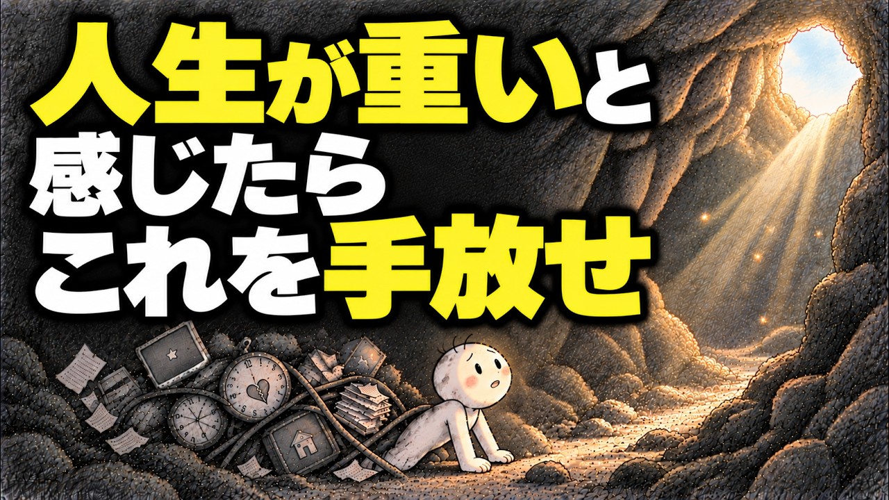 なぜか人生が重い人へ｜仕事と人間関係で手放していい習慣と考え方