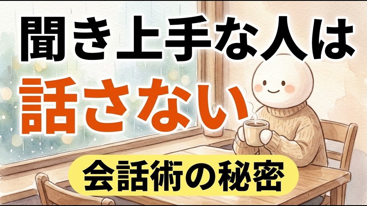 話すのが苦手でも大丈夫。聞き上手な人が無意識にしている会話の習慣