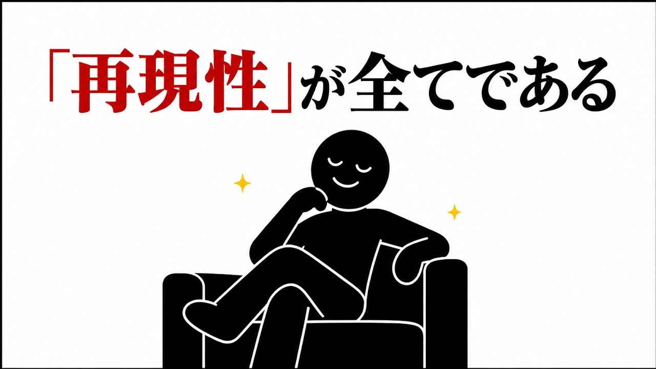 偶然の成功を次につなげる「再現性」の高め方──仕事と信頼を支える条件の見つけ方