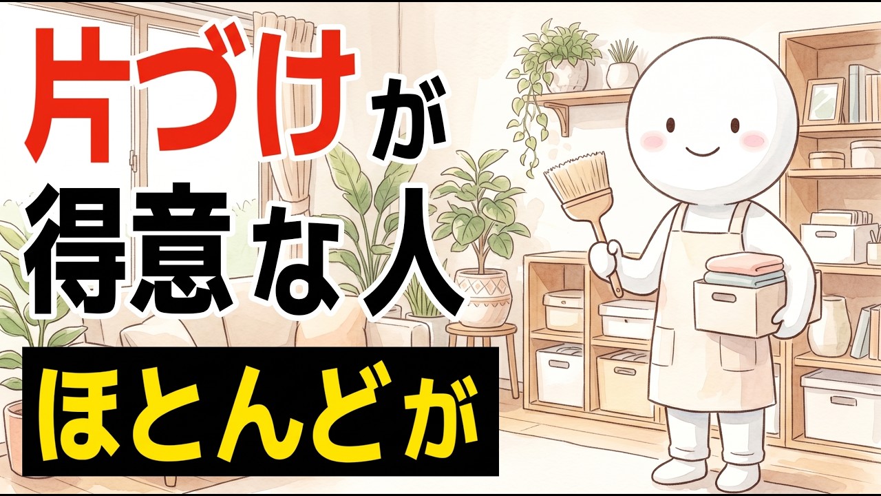 片付けが得意な人の共通点は？ 散らからない部屋をつくる「置き場所」と「減らし方」