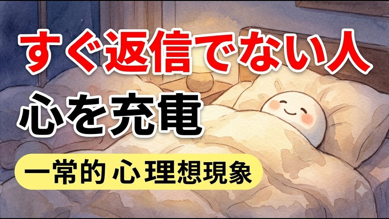 返信が遅い人の心理と、その時間に隠れた優しい理由