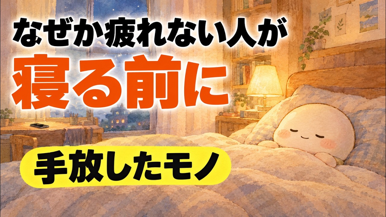 夜、頭が冴えて眠れないときに見直したい、心を軽くする30分の習慣