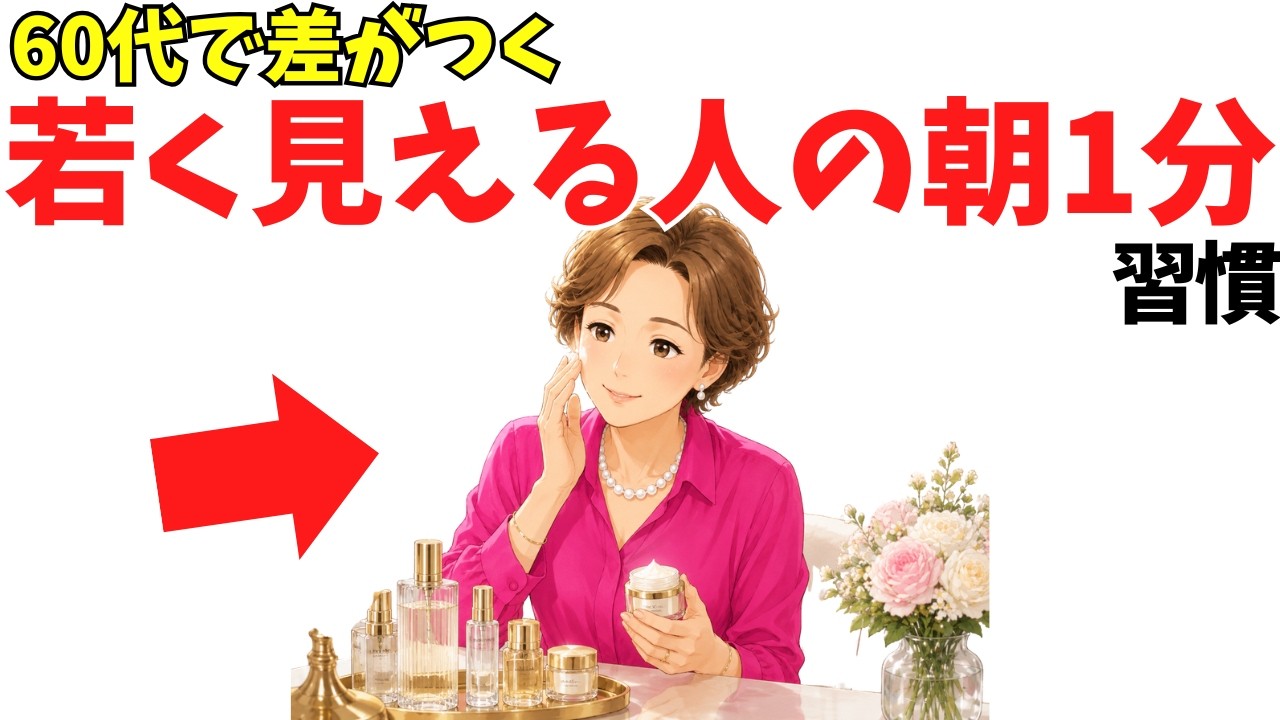 同年代と会うたび老いを感じる人へ——若く見える60代が朝1分でしている心の切り替え