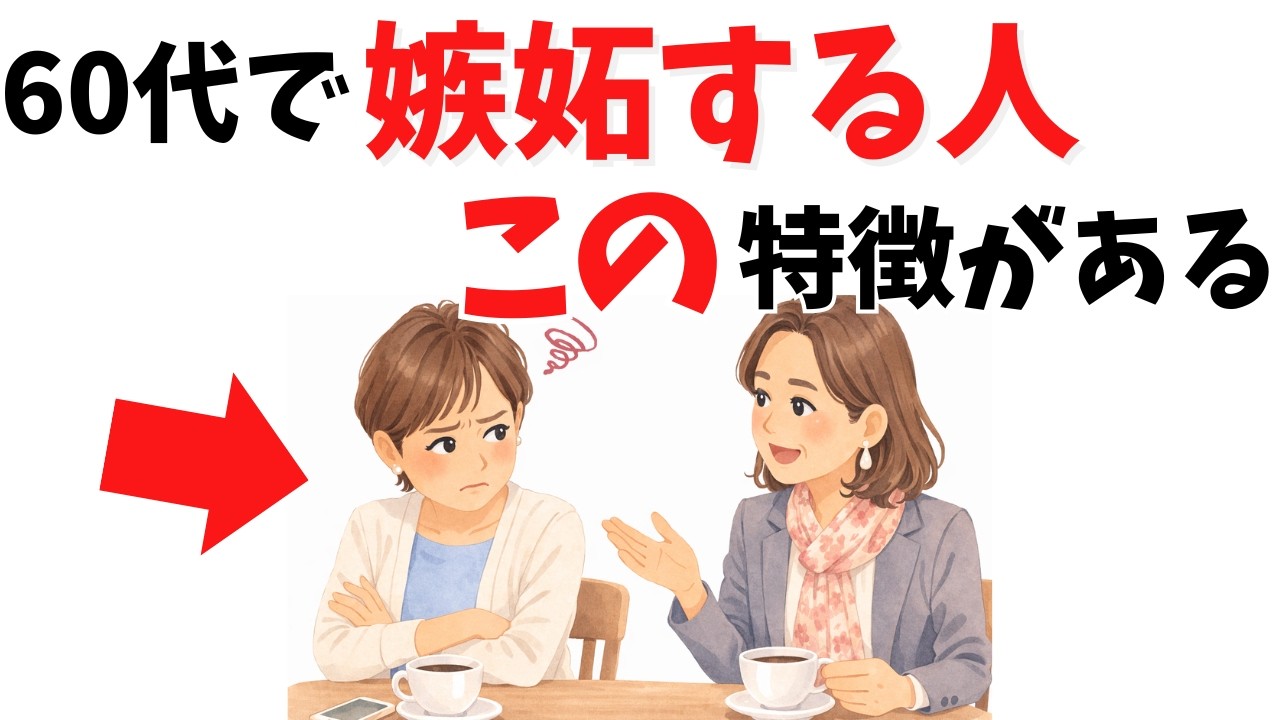 60代で嫉妬ばかりする人に疲れたときの対応｜特徴と自分を守る選択肢