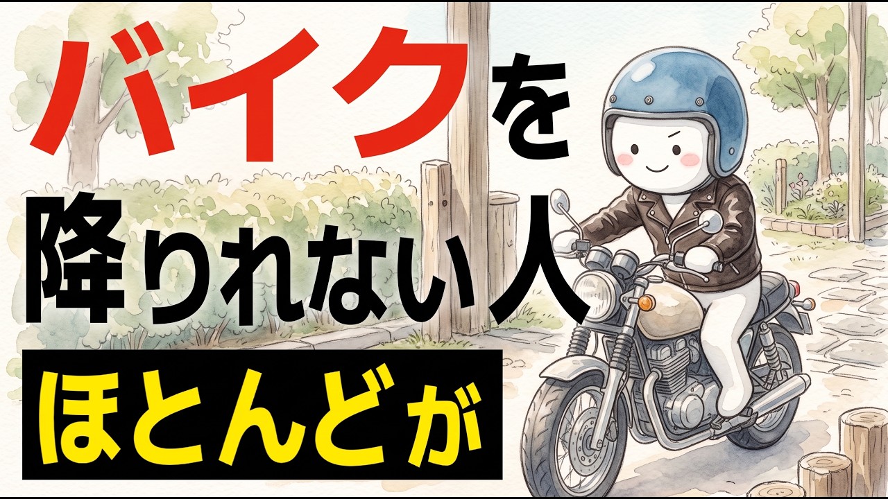 危ないと言われてもバイクを降りないのはなぜ？ 降りられない人の心理を整理する