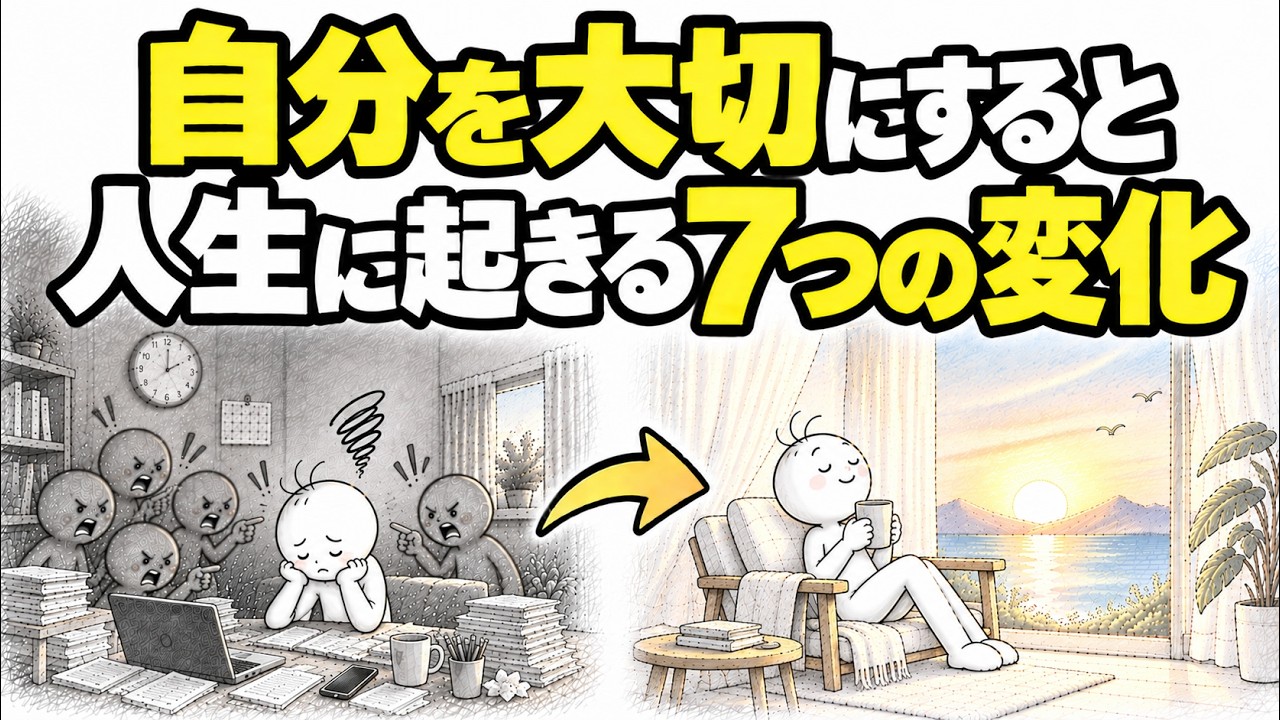 自分を大切にし始めると仕事と人間関係に起きる静かな変化｜無理を手放す小さな選択