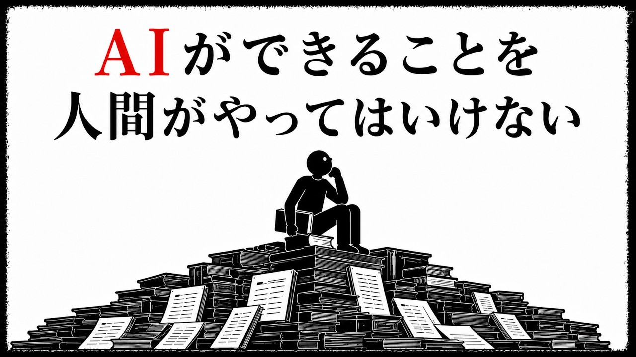 AIに任せていい仕事、残すべき仕事——「人間の無駄遣い」を減らす判断基準