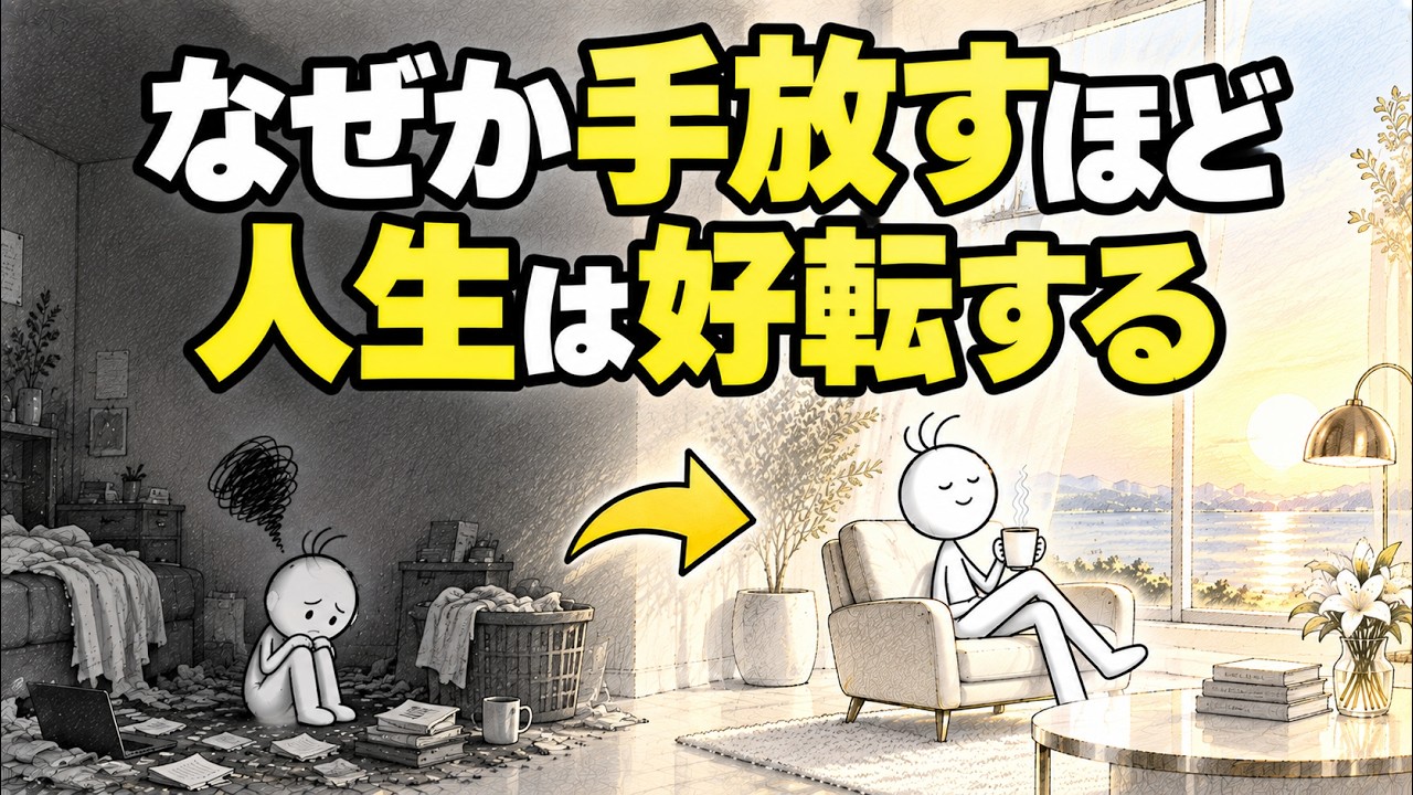 片付ける人ほど人生が整う理由：余白を奪う習慣を手放す